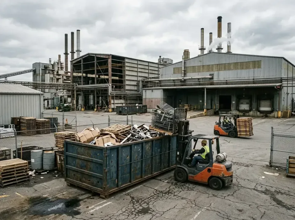 industrial-factory-scrap-conta-003 — frequently asked questions, Cheap Roll-off Dumpster Rentals in Williamston, SC